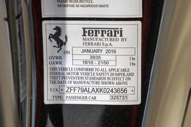 Used 2019 Ferrari 488 GTB RWD image 55