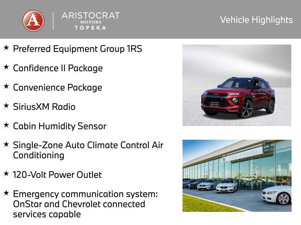 Used 2023 Chevrolet TrailBlazer RS w/ Convenience Package FWD image 2
