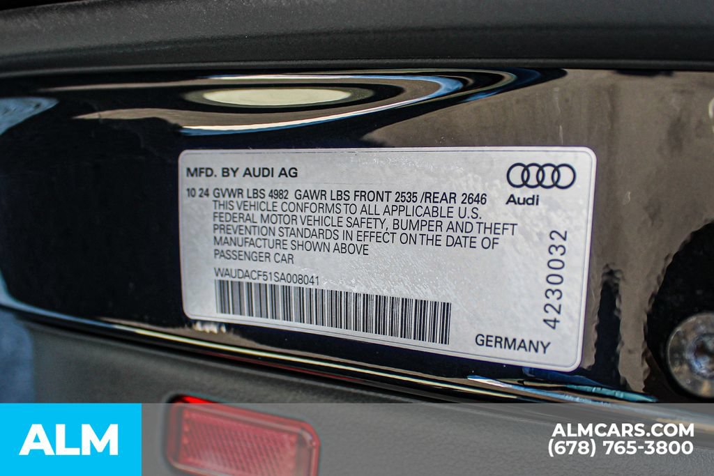 Used 2025 Audi A5 2.0T Premium Plus AWD/4WD image 37