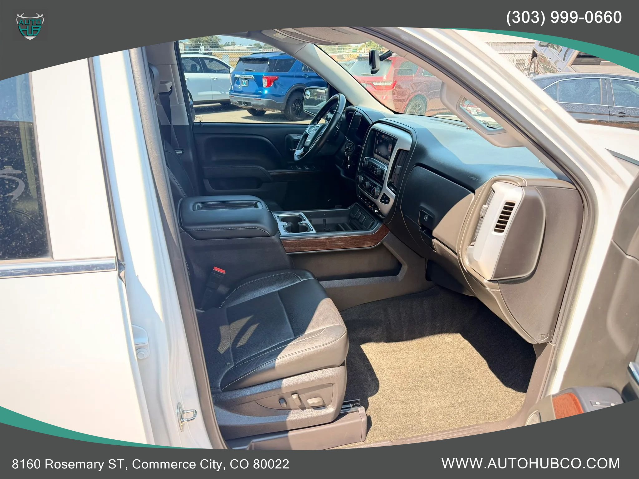 Used 2015 GMC Sierra 1500 SLT w/ SLT Crew Cab Value Package AWD/4WD image 10