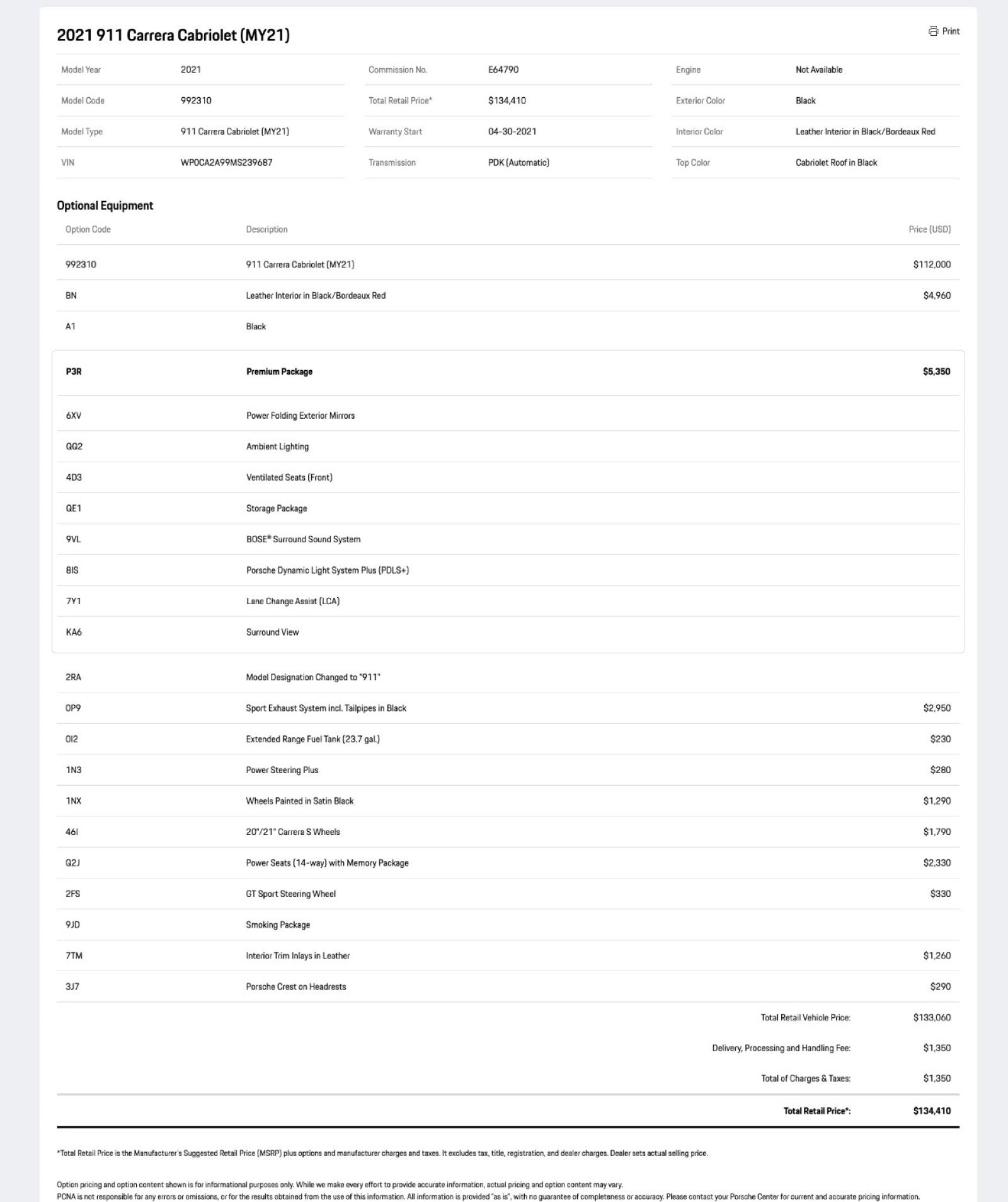 Certified 2021 Porsche 911 Carrera image 31