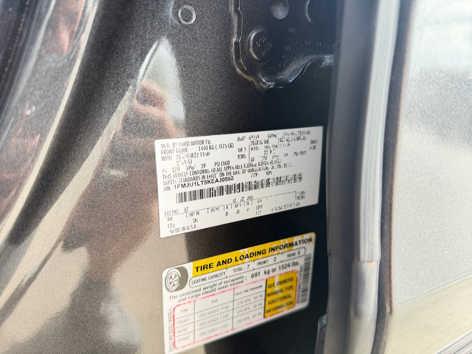 Used 2019 Ford Expedition Platinum RWD image 24