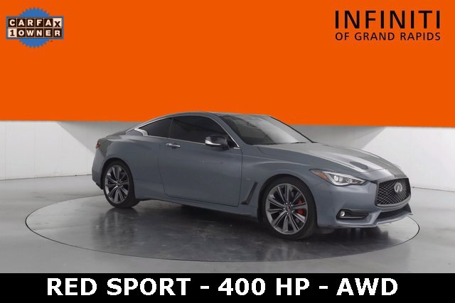 Used 2022 INFINITI Q60 Red Sport 400 w/ Cargo Package image 1