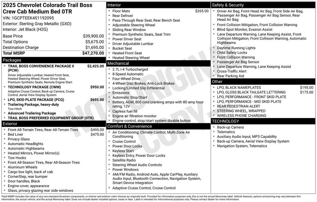 Certified 2025 Chevrolet Colorado Trail Boss image 3