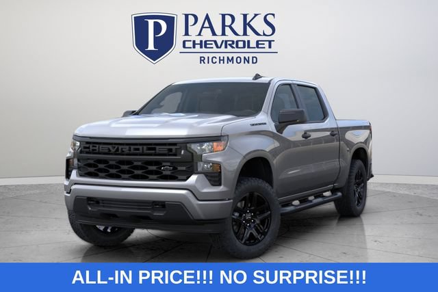 New 2026 Chevrolet Silverado 1500 Custom w/ Turbomax Blackout Package AWD/4WD image 4