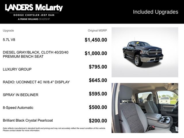 Used 2019 RAM 1500 Classic SLT w/ Luxury Group AWD/4WD image 15