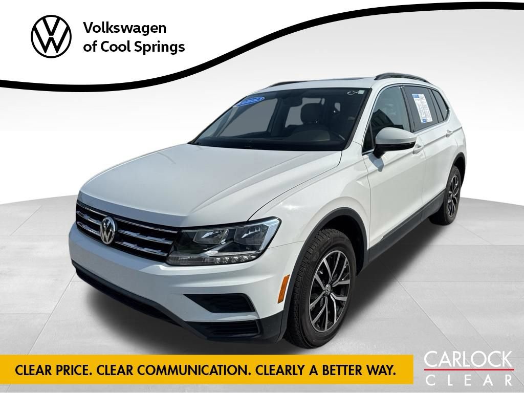 Used 2021 Volkswagen Tiguan SE w/ Panoramic Sunroof Package AWD/4WD image 1