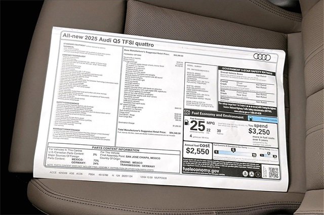 New 2025 Audi Q5 Prestige image 14