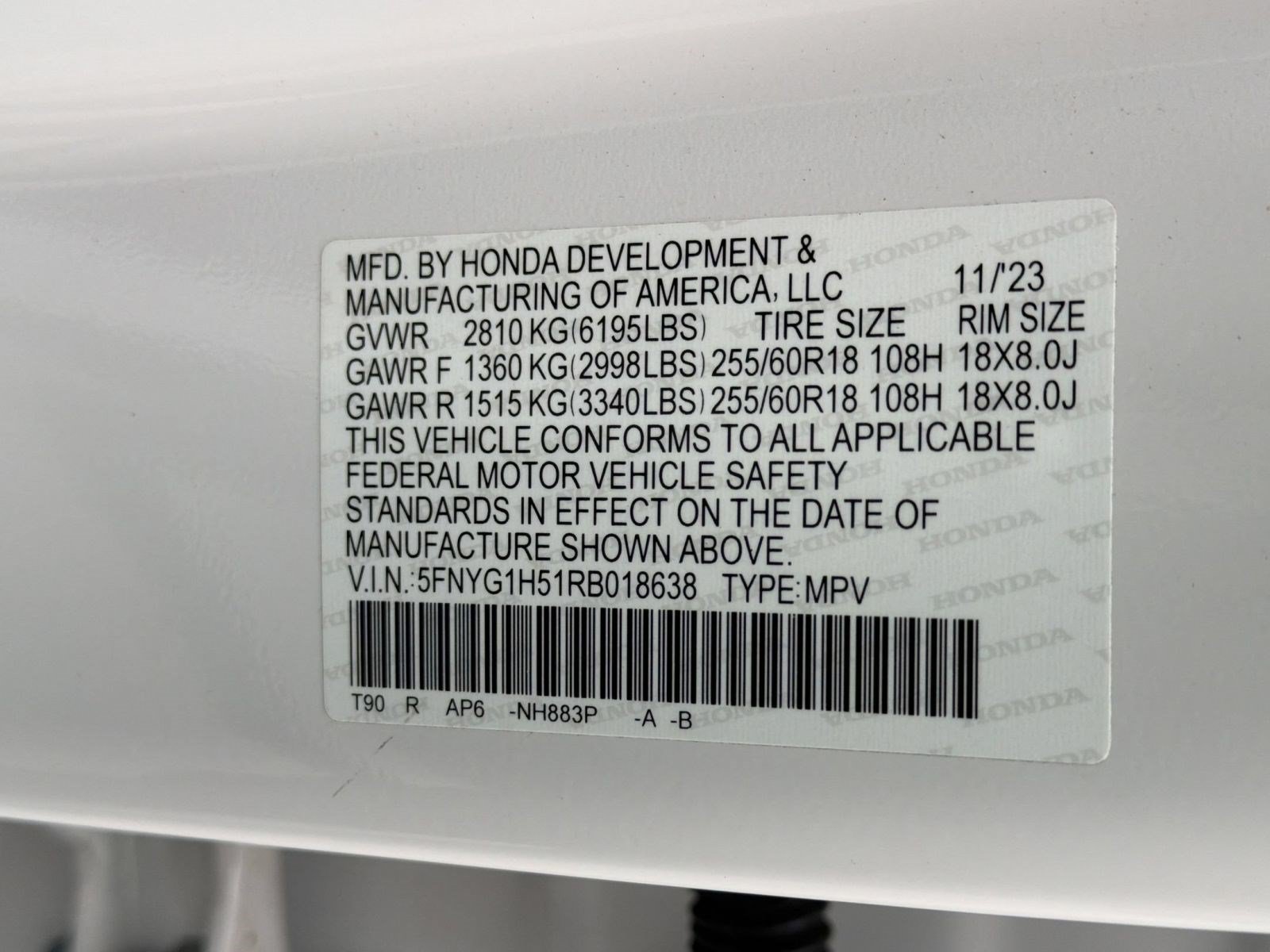 Used 2024 Honda Pilot EX-L image 18