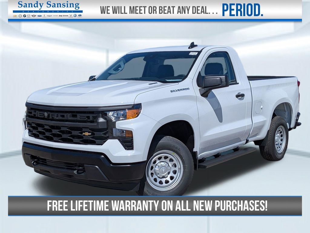 New 2026 Chevrolet Silverado 1500 W/T w/ Trailering Package RWD image 1