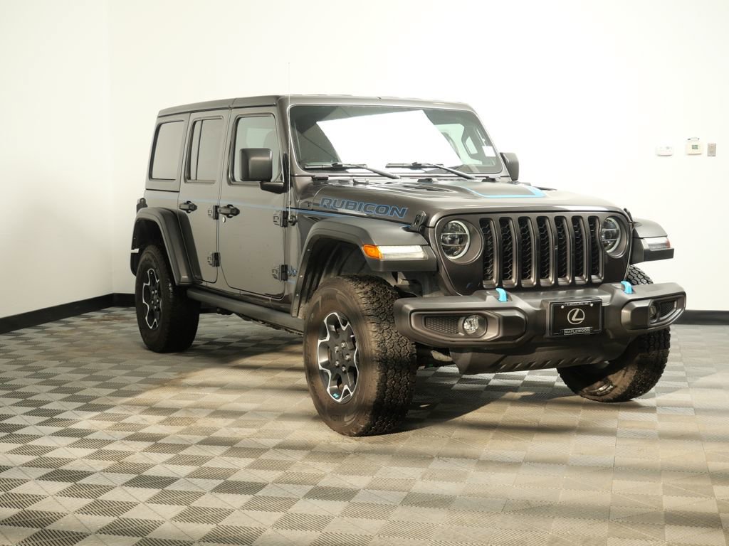 Used 2022 Jeep Wrangler Unlimited Rubicon 4xe w/ Cold Weather Group