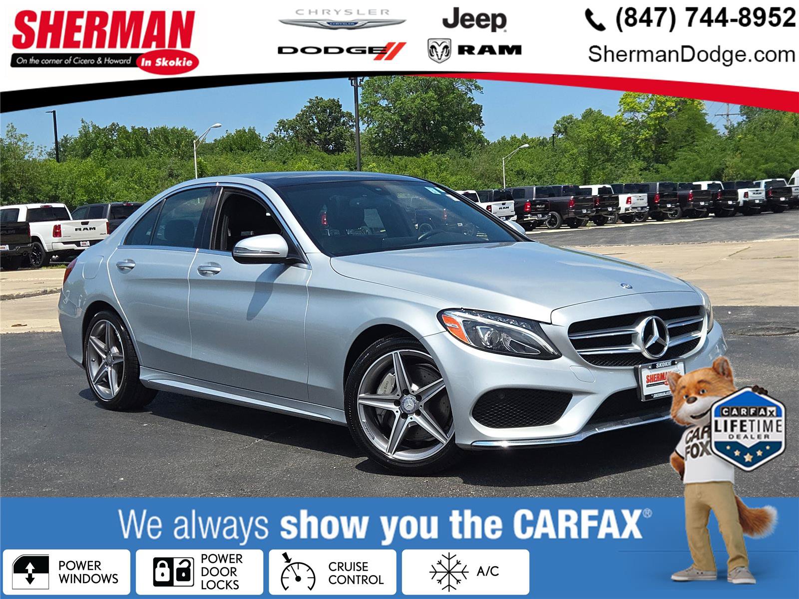 Used 2016 Mercedes-Benz C 300 4MATIC Sedan