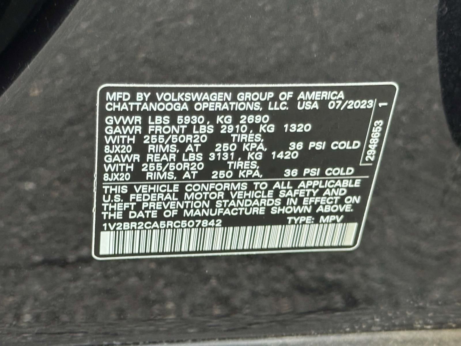 Used 2024 Volkswagen Atlas SEL image 27