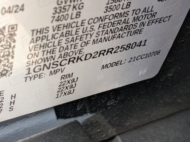 Used 2024 Chevrolet Tahoe RST w/ Luxury Package image 15