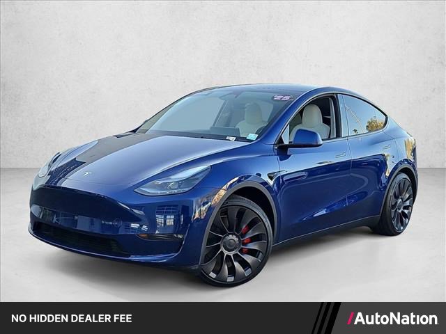 Used 2025 Tesla Model Y Performance AWD/4WD image 1
