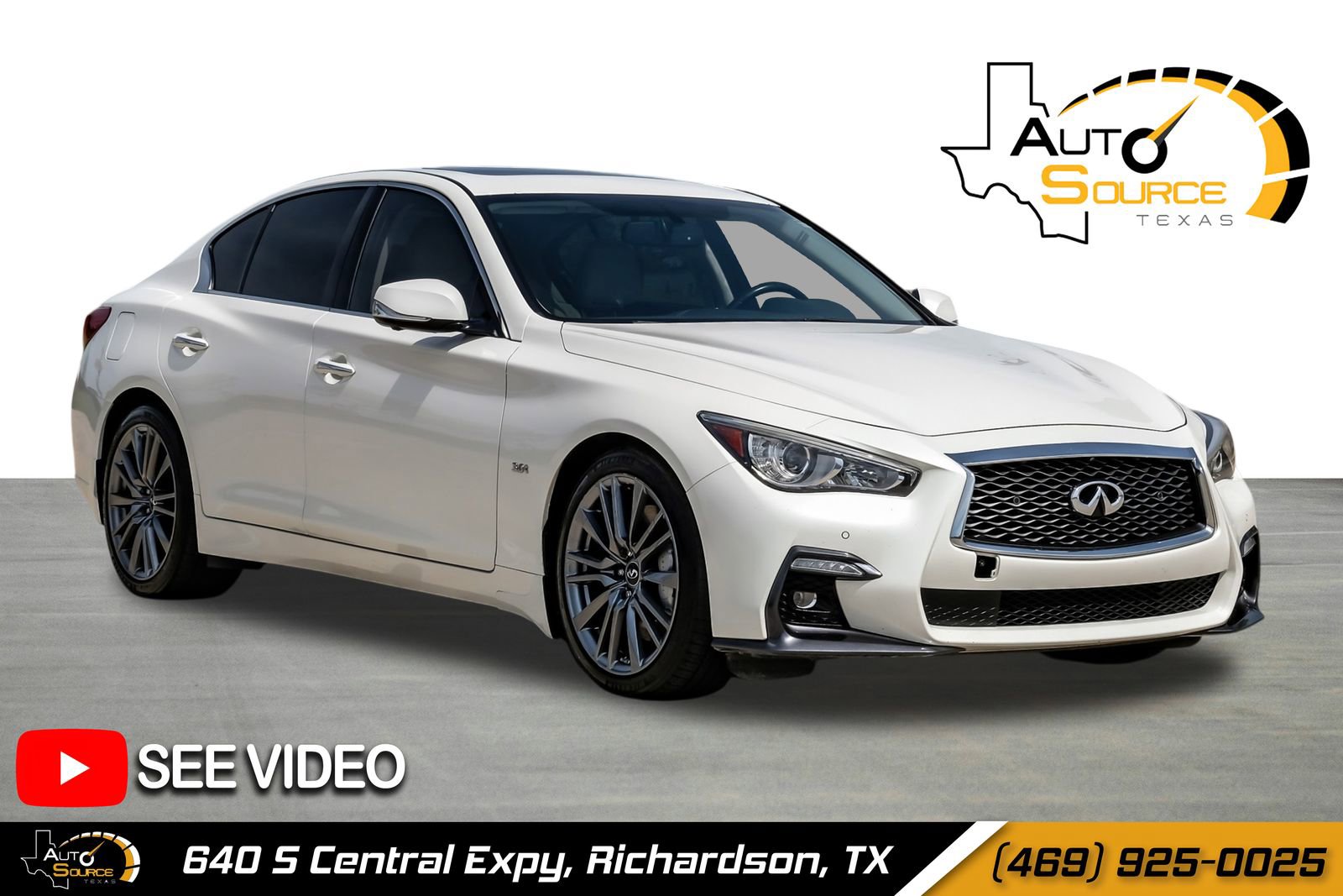 Used 2019 INFINITI Q50 Sport w/ Cargo Package (L96)