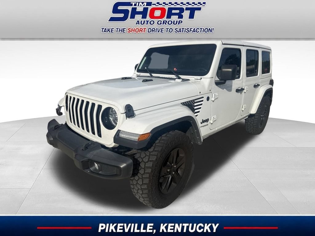 Used 2022 Jeep Wrangler Unlimited Sahara AWD/4WD image 1