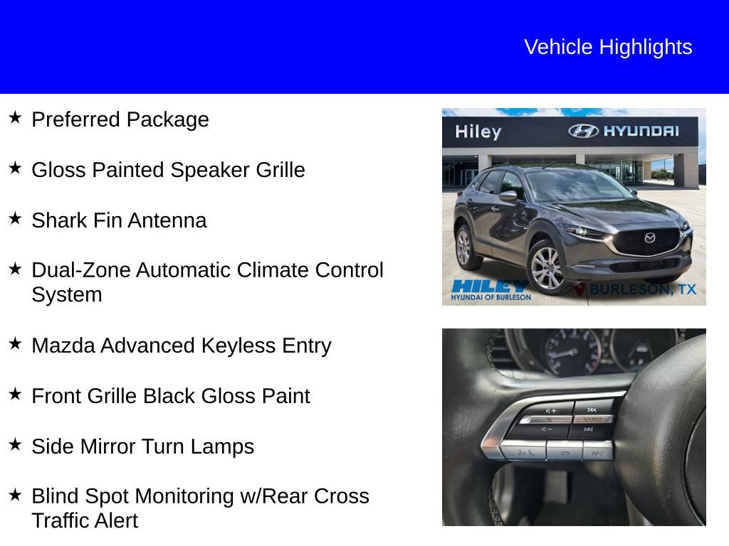 Used 2020 MAZDA CX-30 AWD w/ Preferred Package image 9