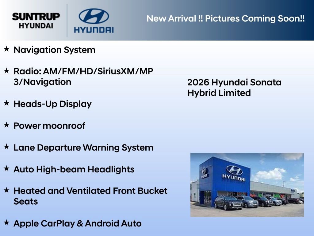 New 2026 Hyundai Sonata Limited FWD image 2