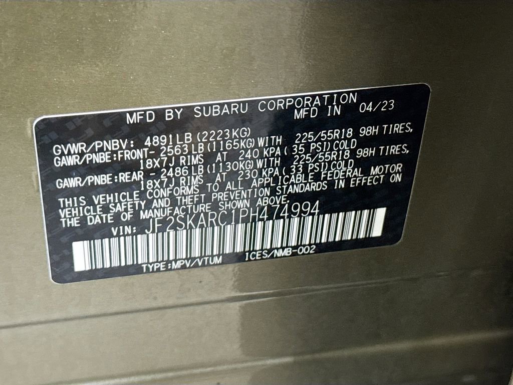 Certified 2023 Subaru Forester Touring image 32