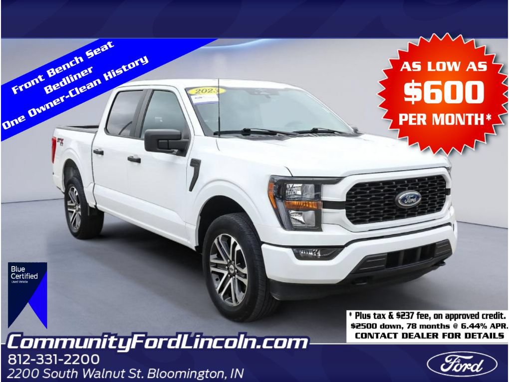 Certified 2023 Ford F150 XL w/ STX Appearance Package AWD/4WD image 1