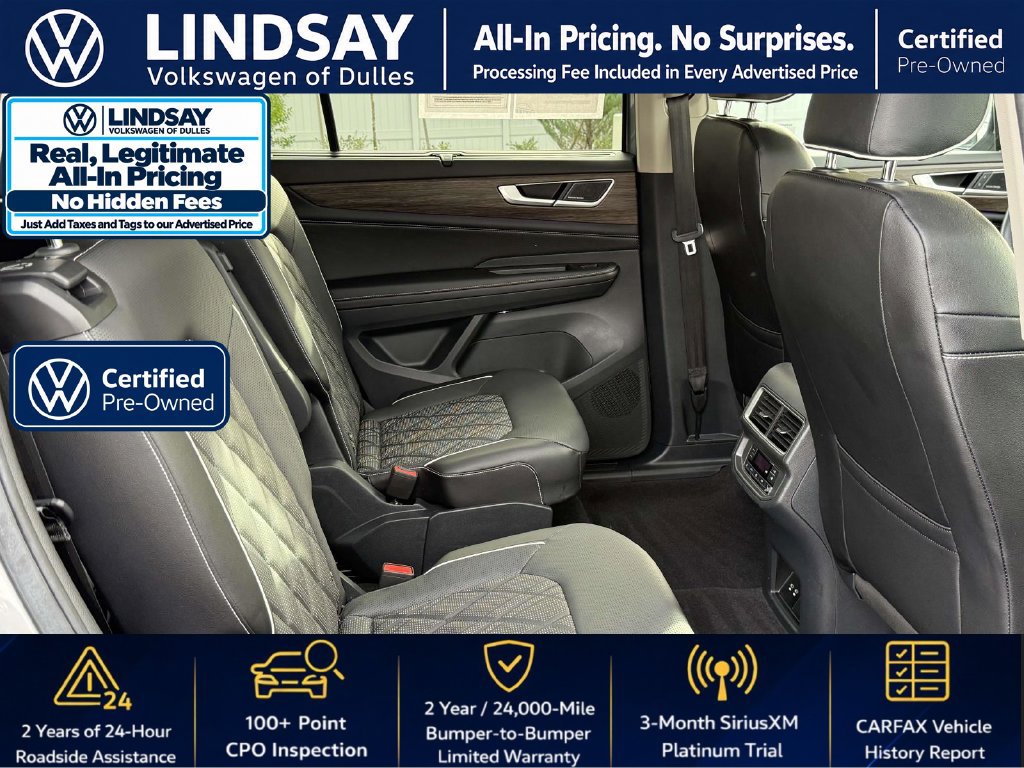 Used 2024 Volkswagen Atlas SEL Premium R-Line AWD/4WD image 14