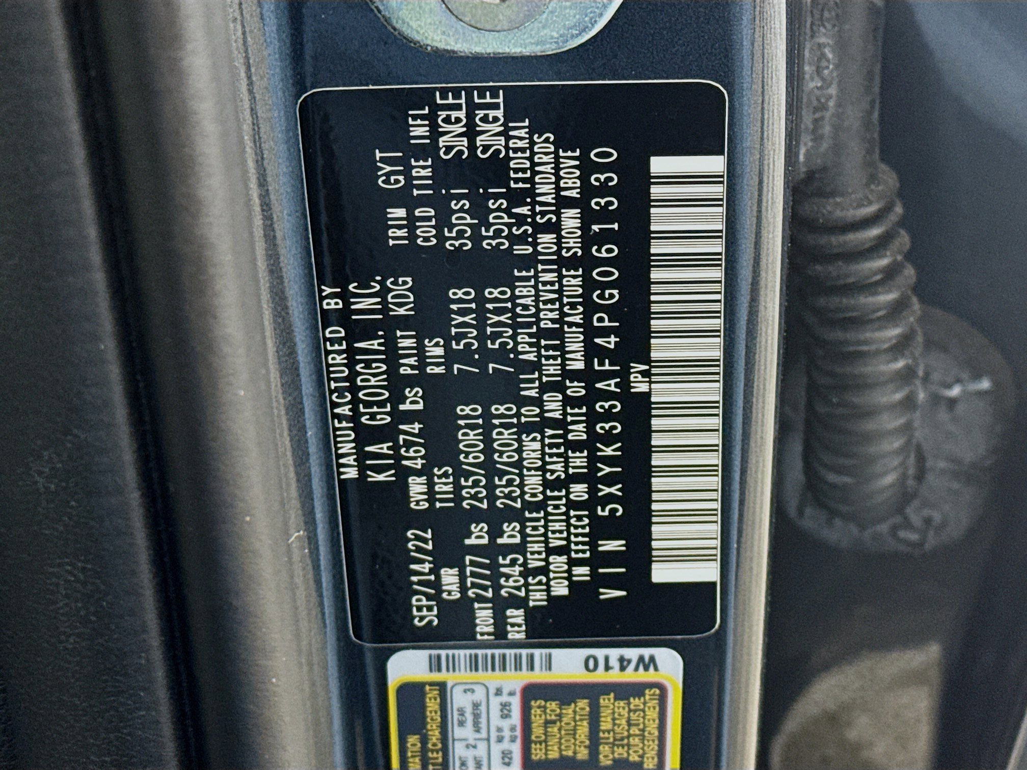 Used 2023 Kia Sportage EX FWD image 40