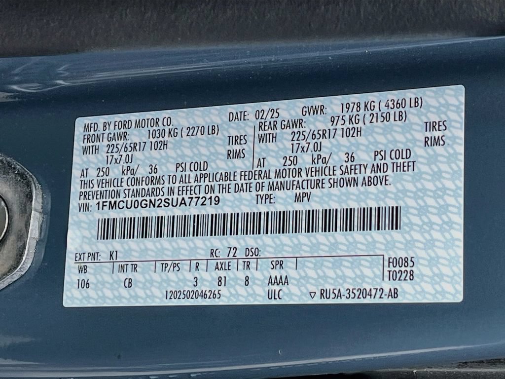 Used 2025 Ford Escape Active FWD image 31