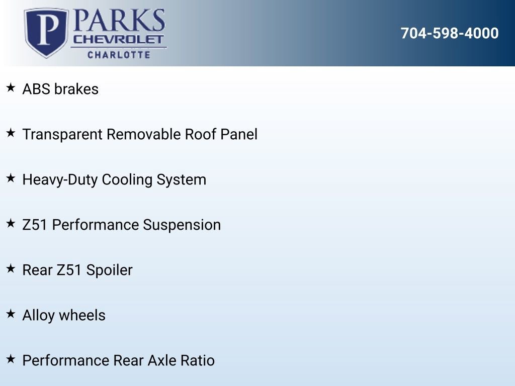 New 2026 Chevrolet Corvette Stingray Coupe w/ Z51 Performance Package image 21