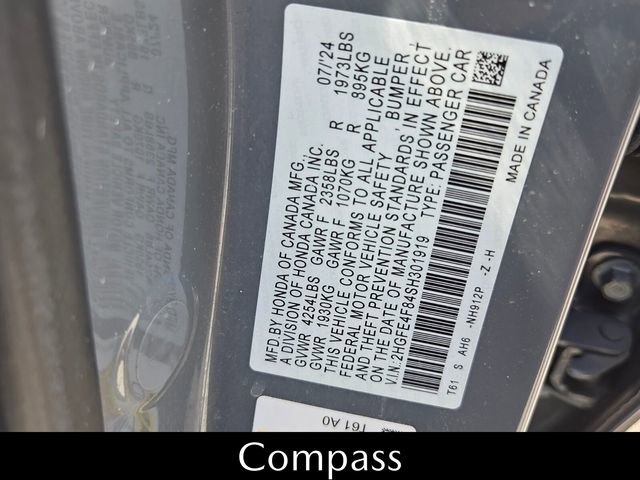 Used 2025 Honda Civic Sport image 24