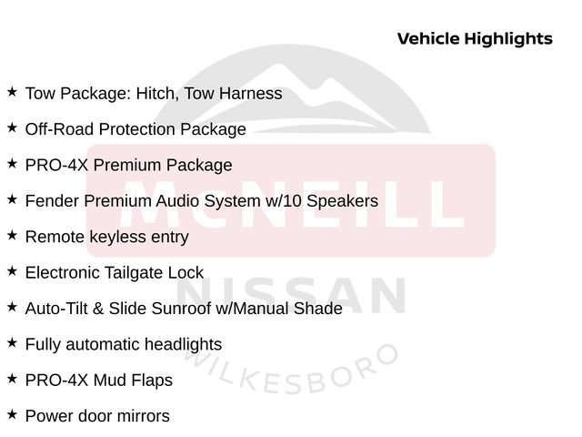 Used 2023 Nissan Frontier PRO-4X w/ Pro-4X Premium Package AWD/4WD image 9