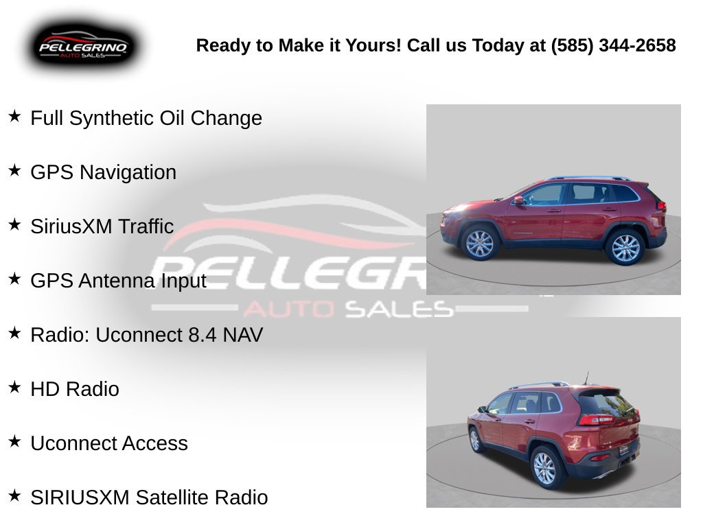 Used 2016 Jeep Cherokee Limited AWD/4WD image 5