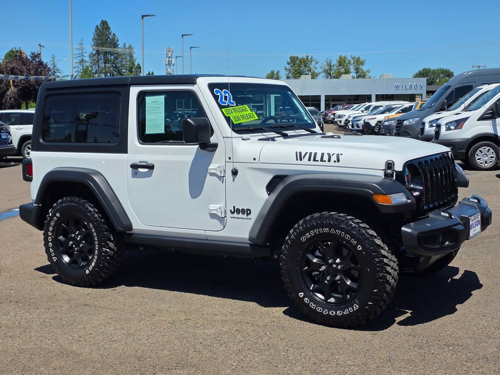 Used 2022 Jeep Wrangler Sport AWD/4WD image 3