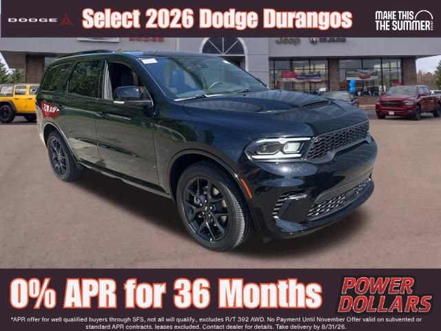 New 2026 Dodge Durango GT