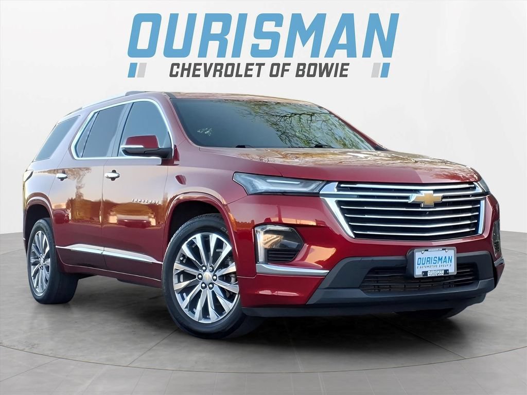 Certified 2022 Chevrolet Traverse Premier w/ LPO, Cargo Package AWD/4WD image 1