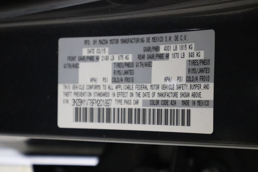 Used 2015 MAZDA MAZDA3 i Touring FWD image 37