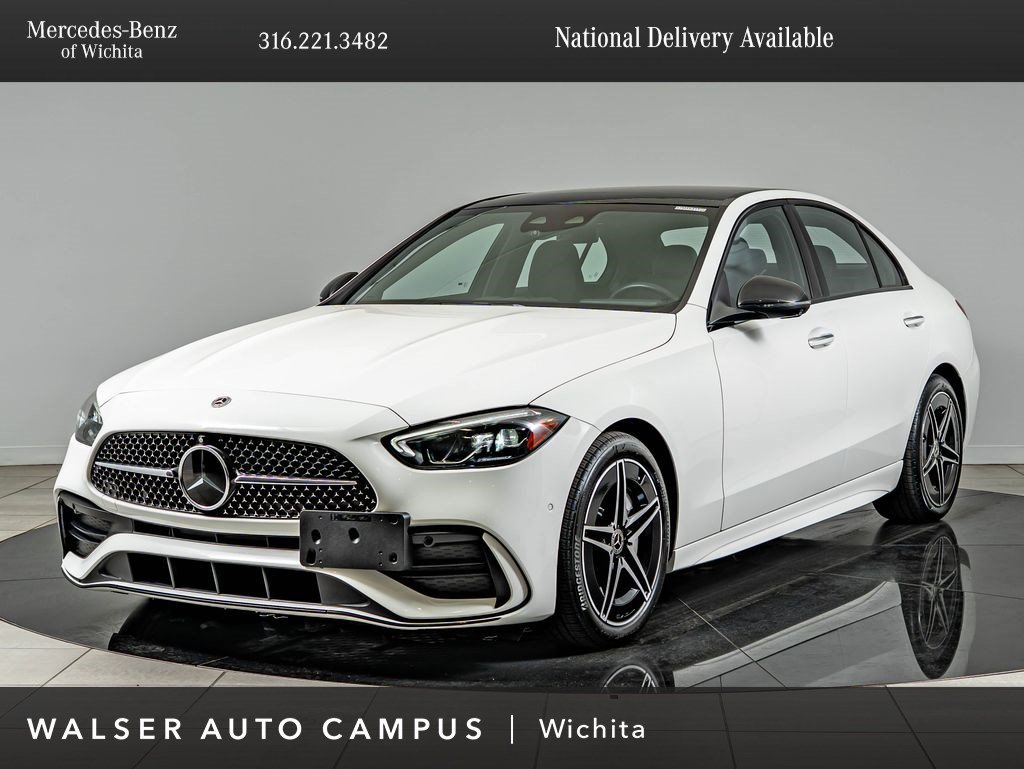 Certified 2023 Mercedes-Benz C 300 4MATIC Sedan w/ AMG Line w/ Night Package