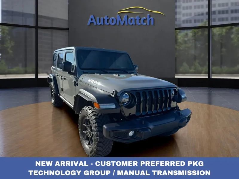 Used 2022 Jeep Wrangler Unlimited Sport AWD/4WD image 1