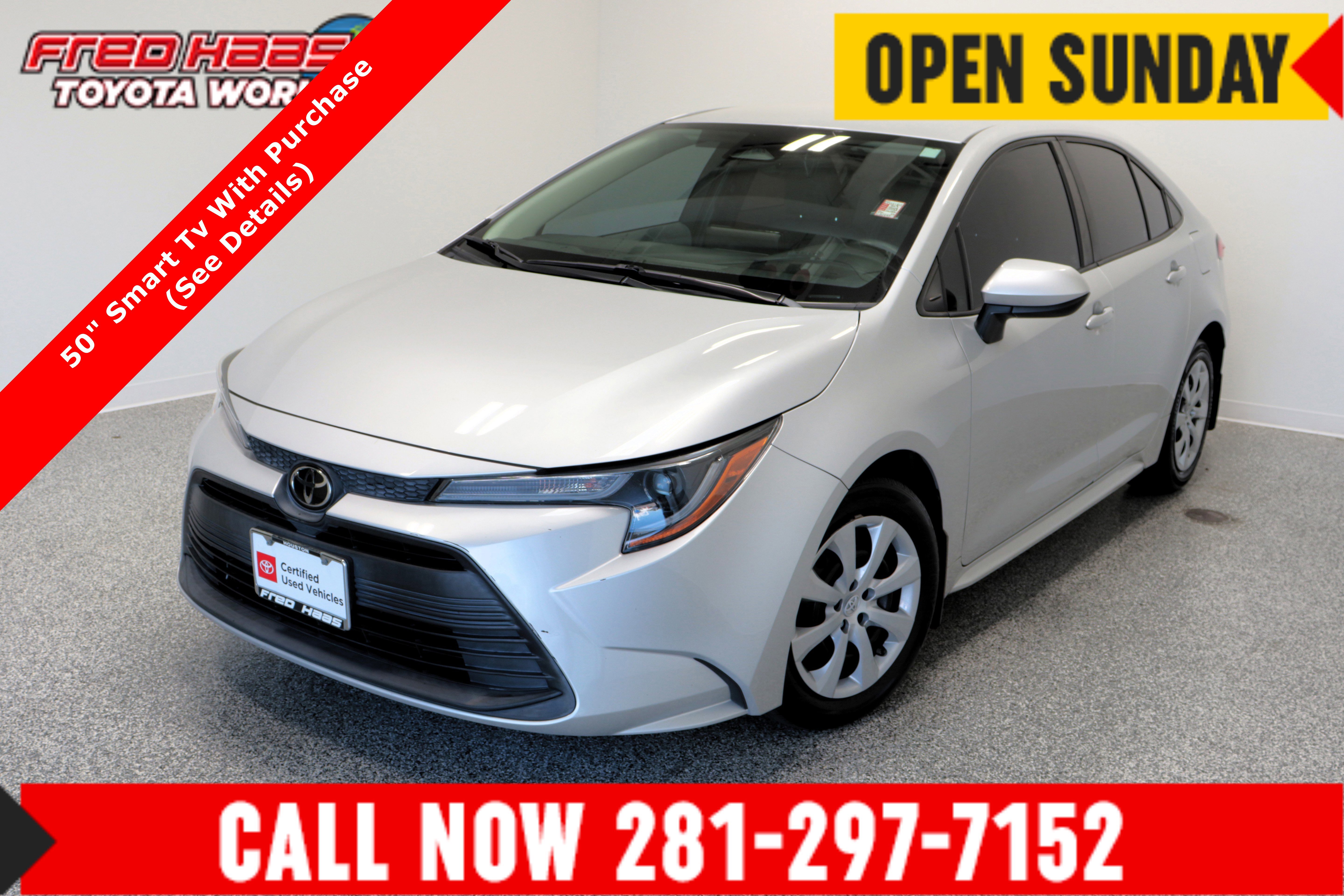 Certified 2023 Toyota Corolla LE