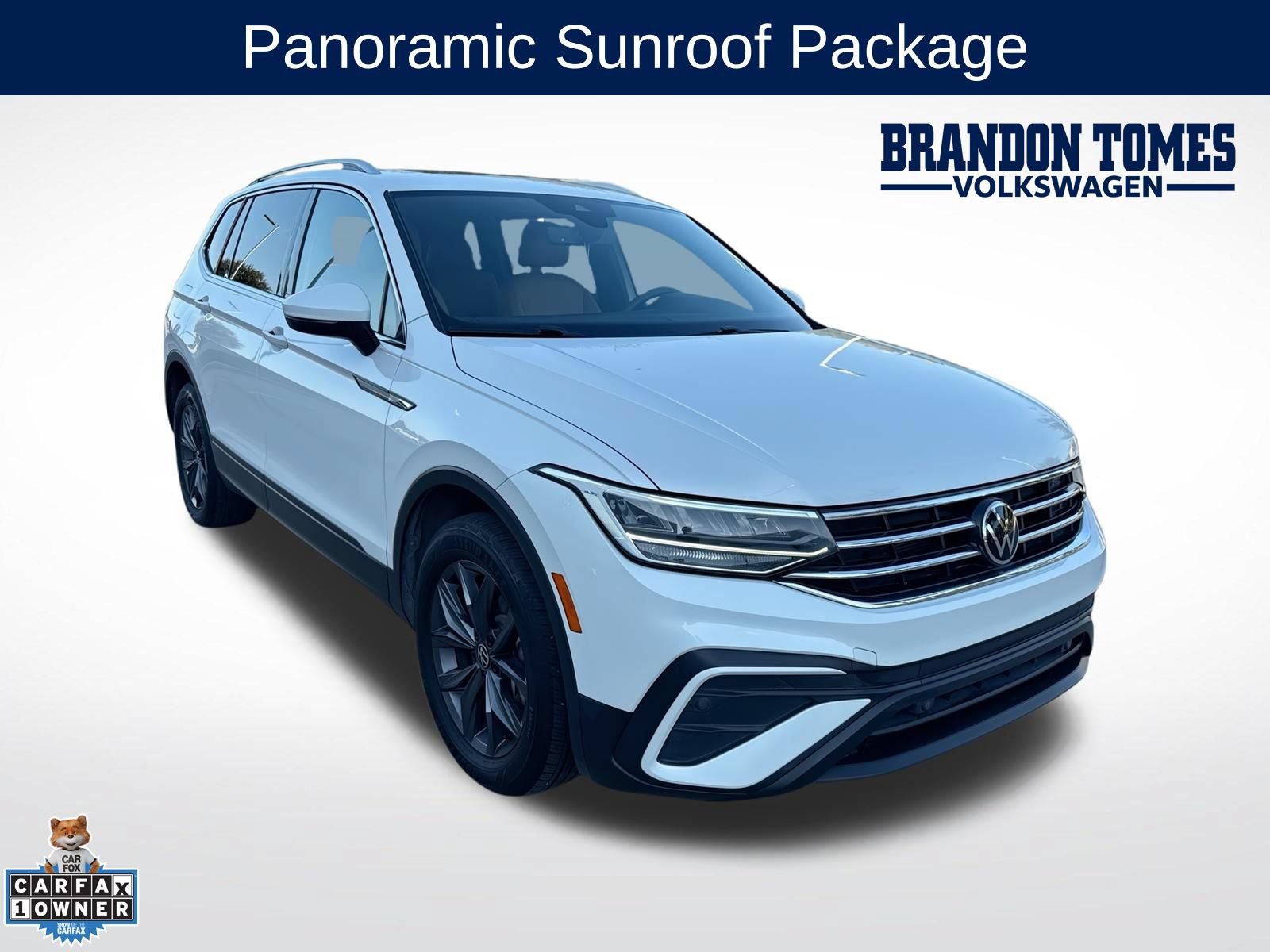 Used 2023 Volkswagen Tiguan SE w/ Panoramic Sunroof Package