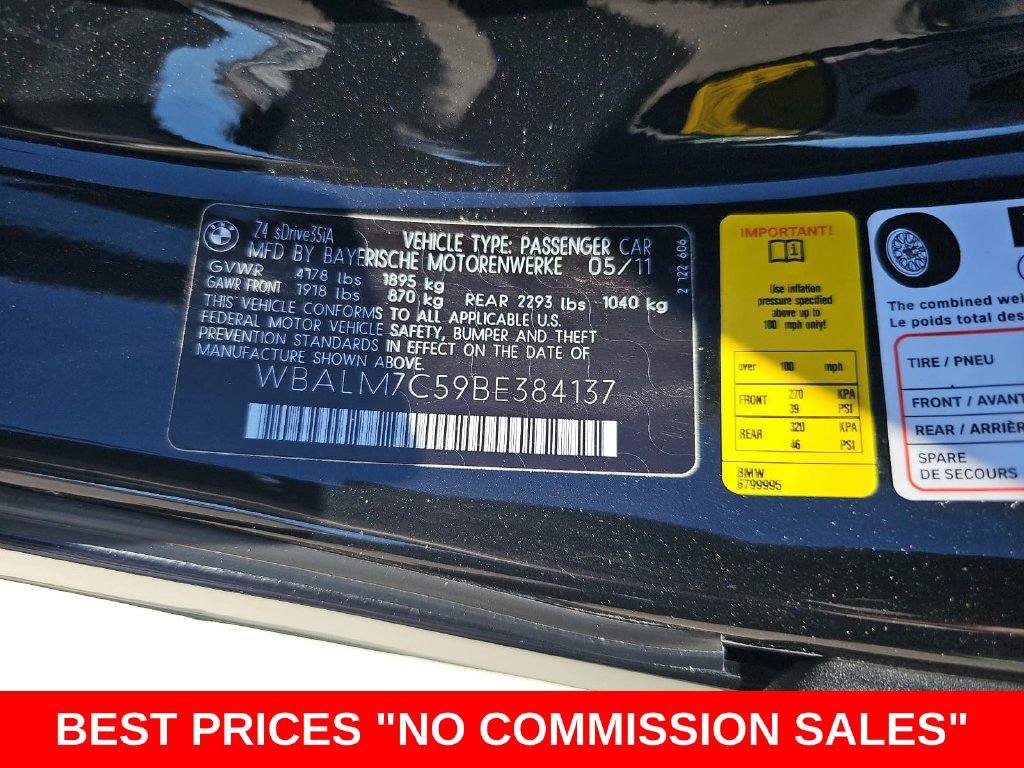 Used 2011 BMW Z4 sDrive35i RWD image 40