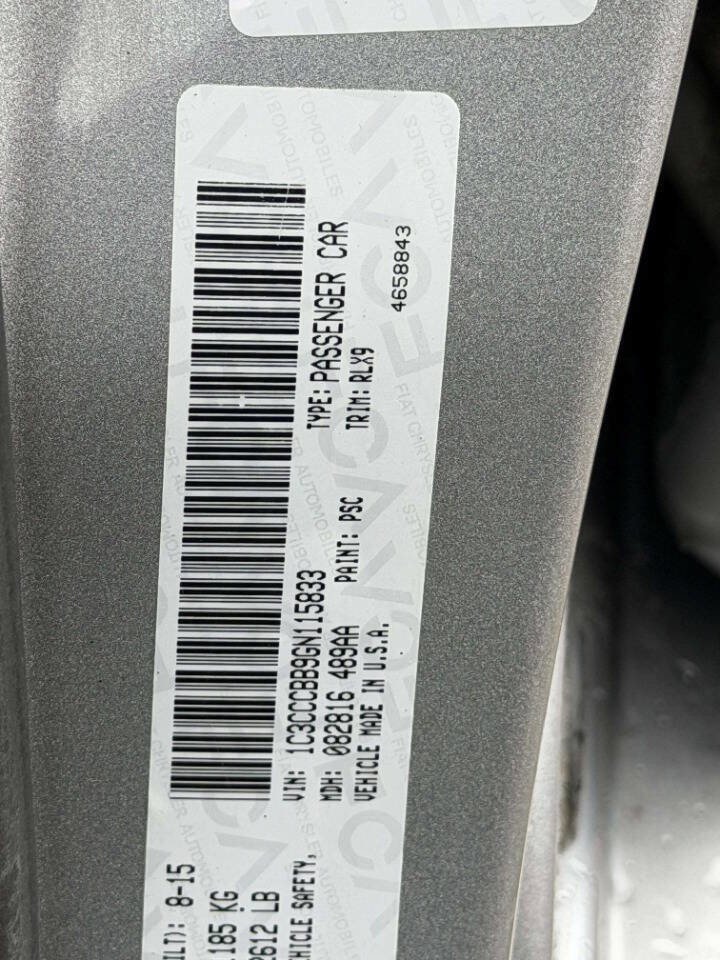 Used 2016 Chrysler 200 S w/ Comfort Group image 15