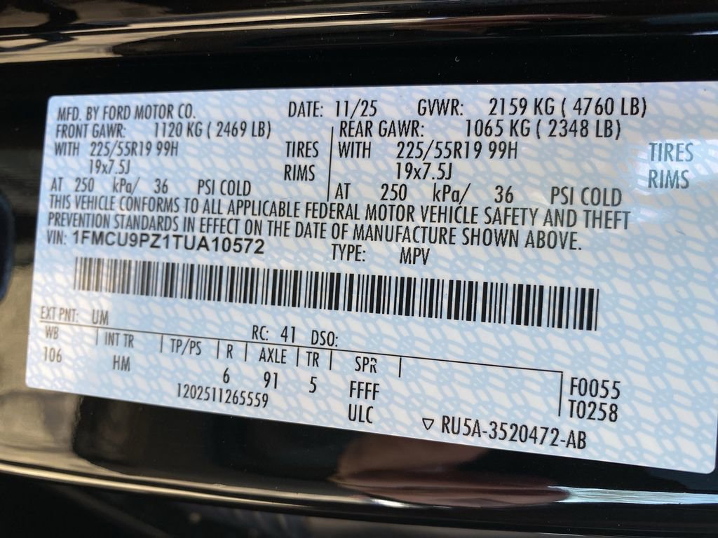 New 2026 Ford Escape ST-Line Elite image 46