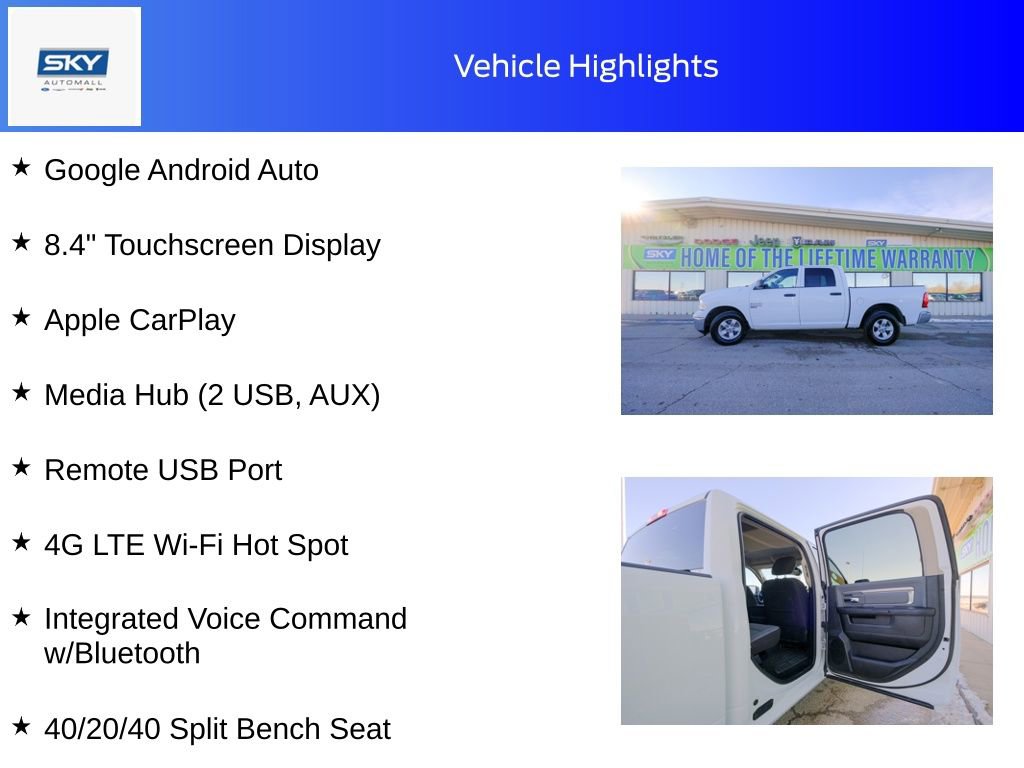 Used 2023 RAM 1500 Classic SLT w/ Electronics Group image 30