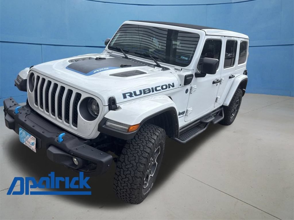 Used 2023 Jeep Wrangler Unlimited Rubicon 4xe w/ Steel Bumper Group