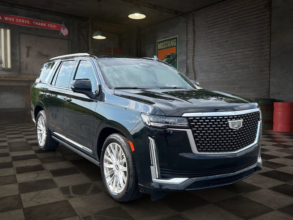 Certified 2021 Cadillac Escalade Premium Luxury w/ Driver Assist Tech Package AWD/4WD image 3