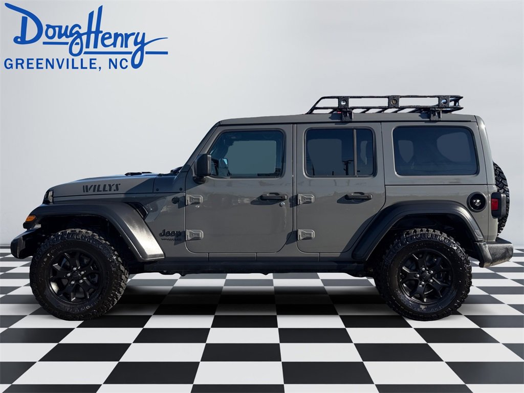Used 2021 Jeep Wrangler Unlimited Sport image 2