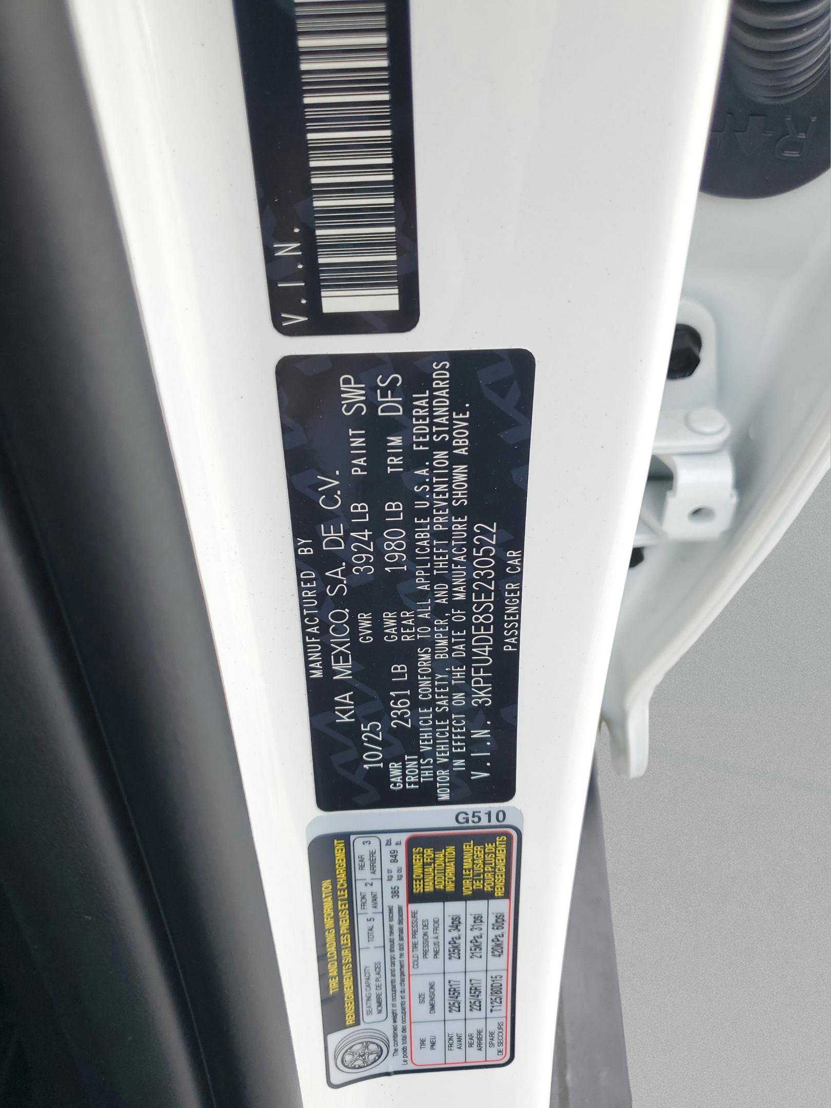 New 2025 Kia K4 EX FWD image 29