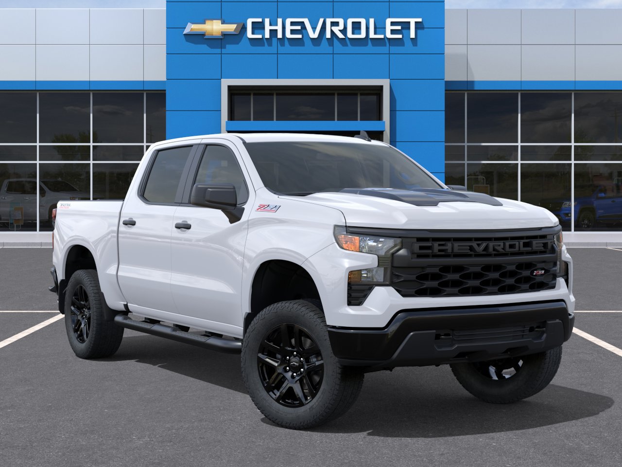 New 2026 Chevrolet Silverado 1500 Custom Trail Boss w/ Turbomax Blackout Package AWD/4WD image 7