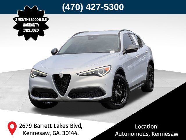 Used 2021 Alfa Romeo Stelvio Sprint w/ Nero Edizione RWD image 1
